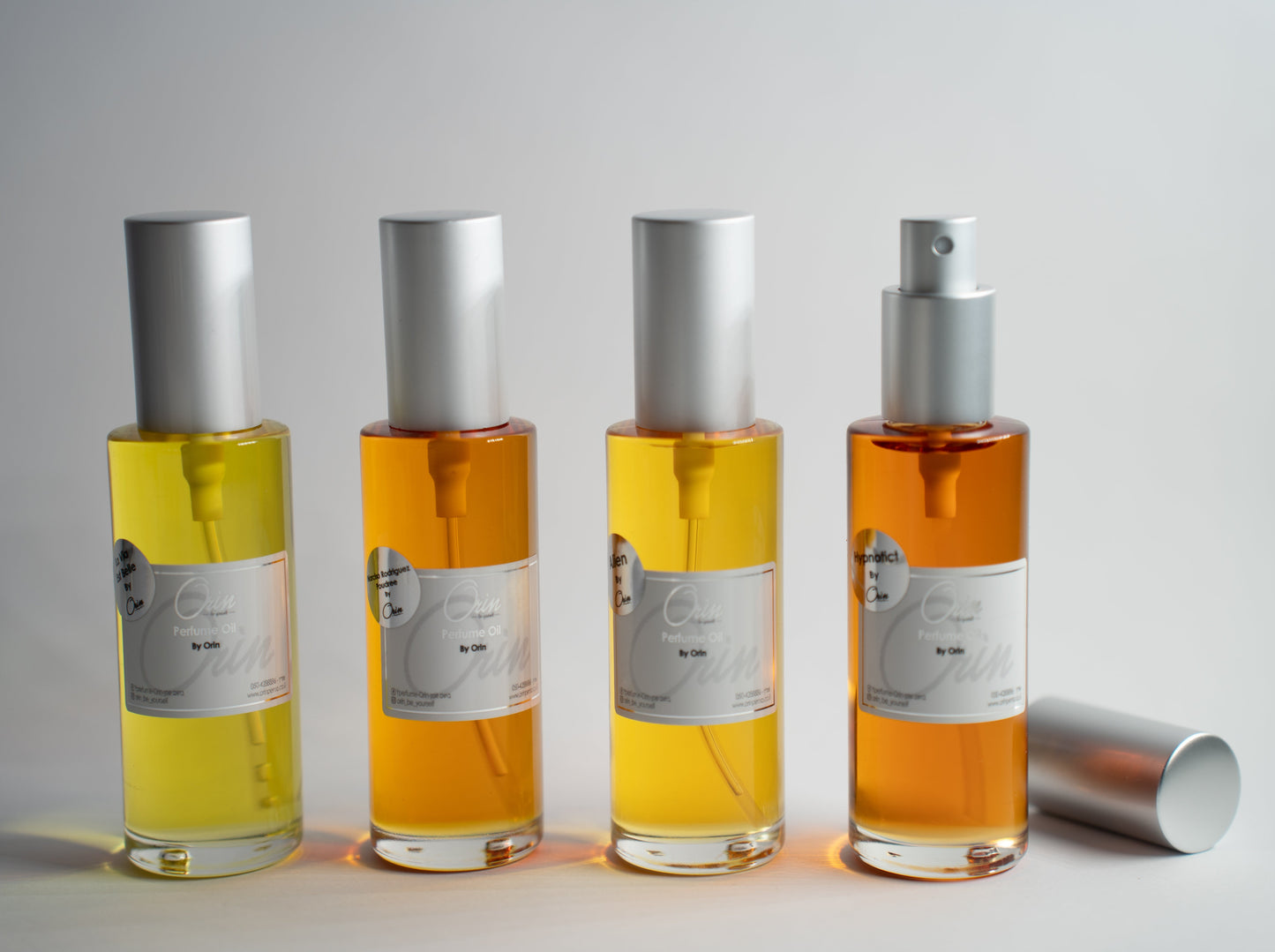 מארז 4 בשמי שמן מתוקים